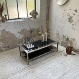 70s Belgo Chrome coffee table