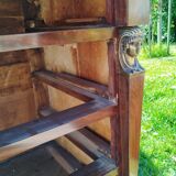 Commode ancienne Empire, plateau en marbre