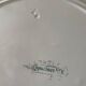 Round dish bfk boch brothers keramis nasturtium model, large model