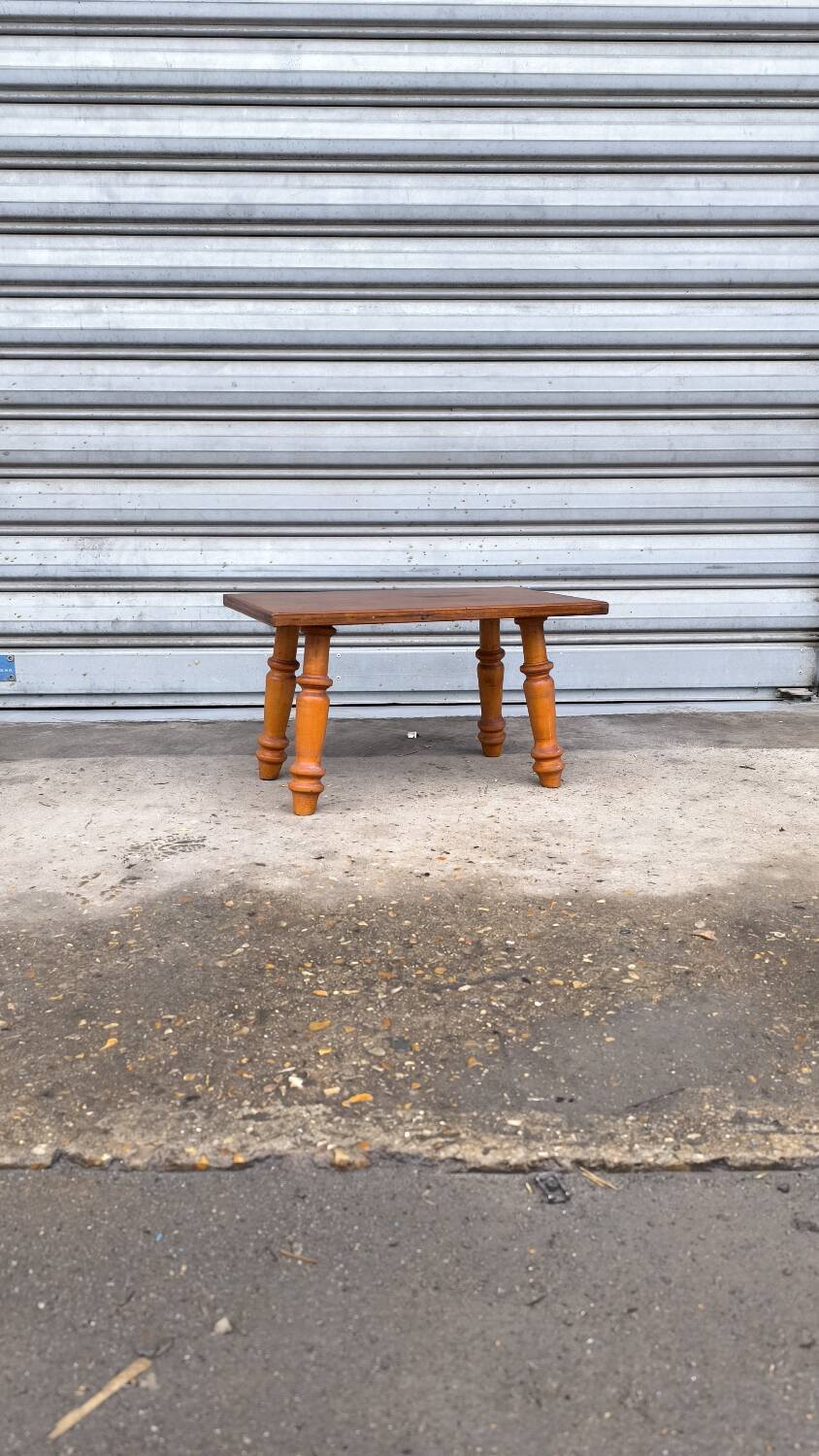 Beech stool, step stool, 1960