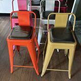 6 Tolix high stools