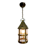 1-light brass lantern