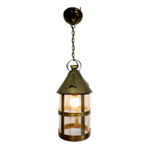 Lanterne 1 lumière laiton