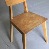 Vintage wooden chair for children from the 1960s:1970s