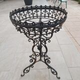 19th-century iron planter