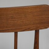 2 american walnut chairs