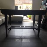 Colonial Oval Table in Solid Teak with extension