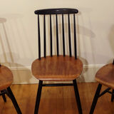 Ilmari Tapiovaara 3 chair series Fanett 60s