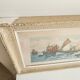 Lithograph Table - Marine Sailing Boats Brittany - Alphonse Lafitte (1872 -