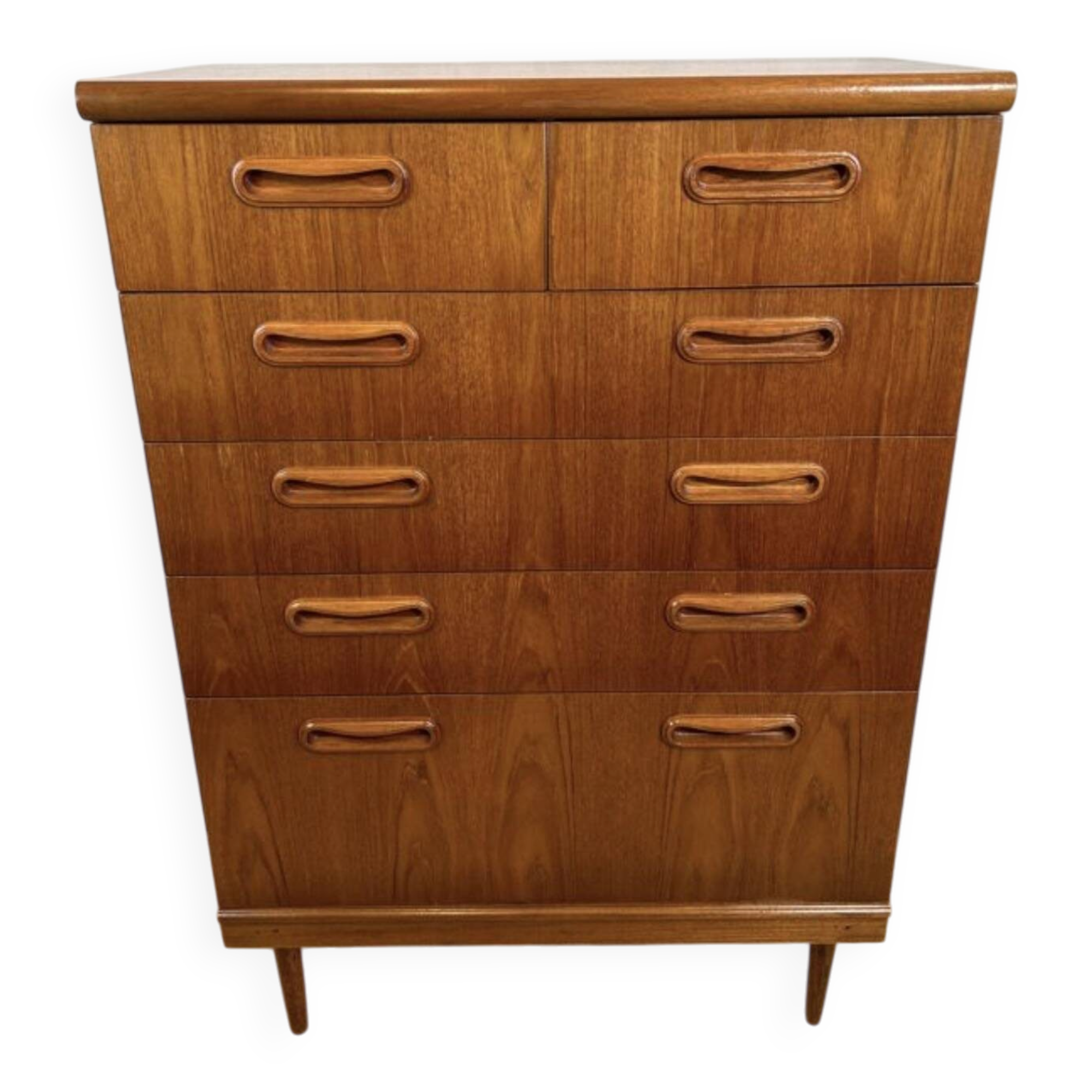 Commode large en teck rétro vintage des années 60 par GPlan.