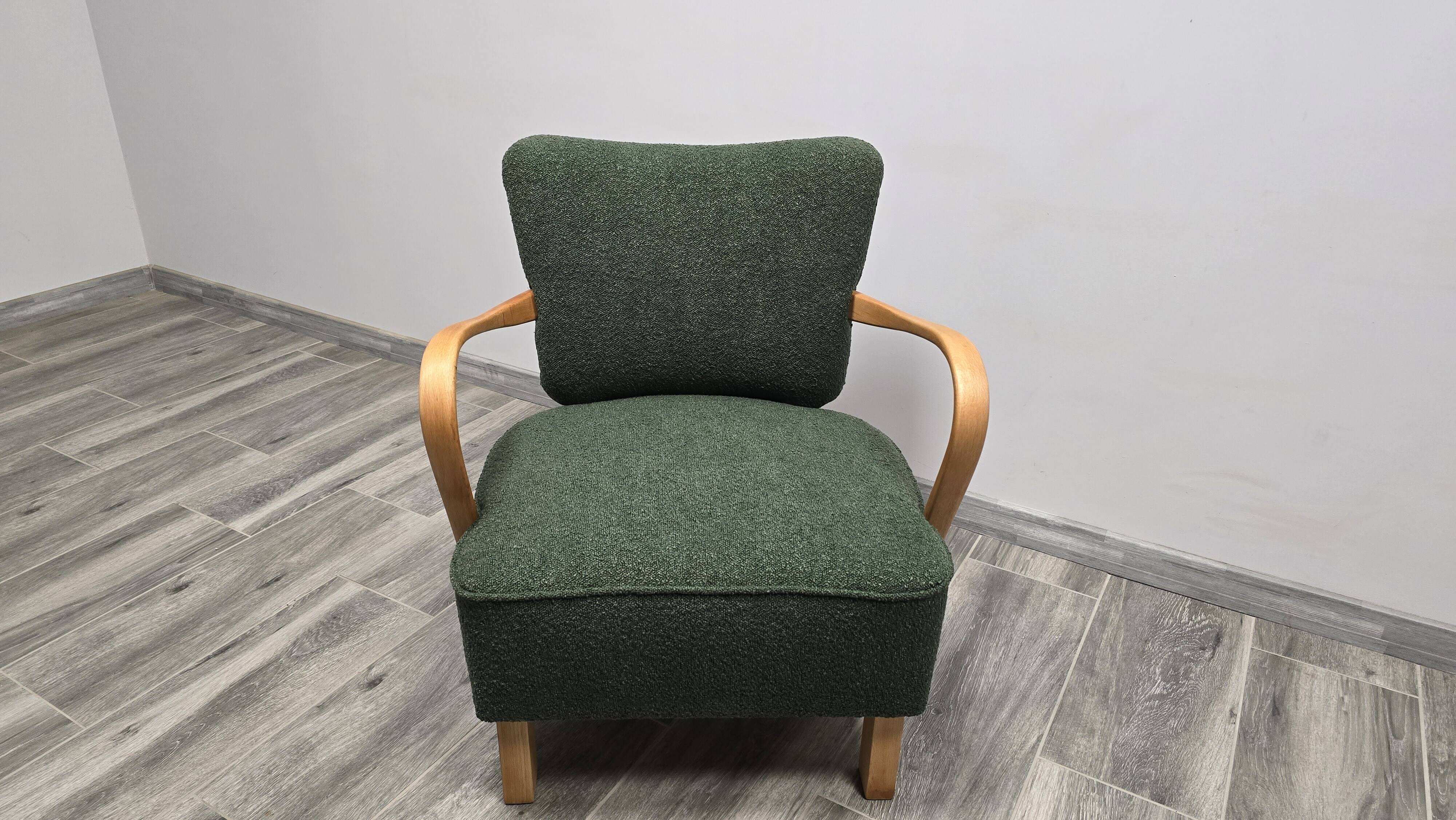 Cocktail Armchair by Jindřich Halabala, 1950s