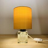 Murano glass cube lamp from the 70s