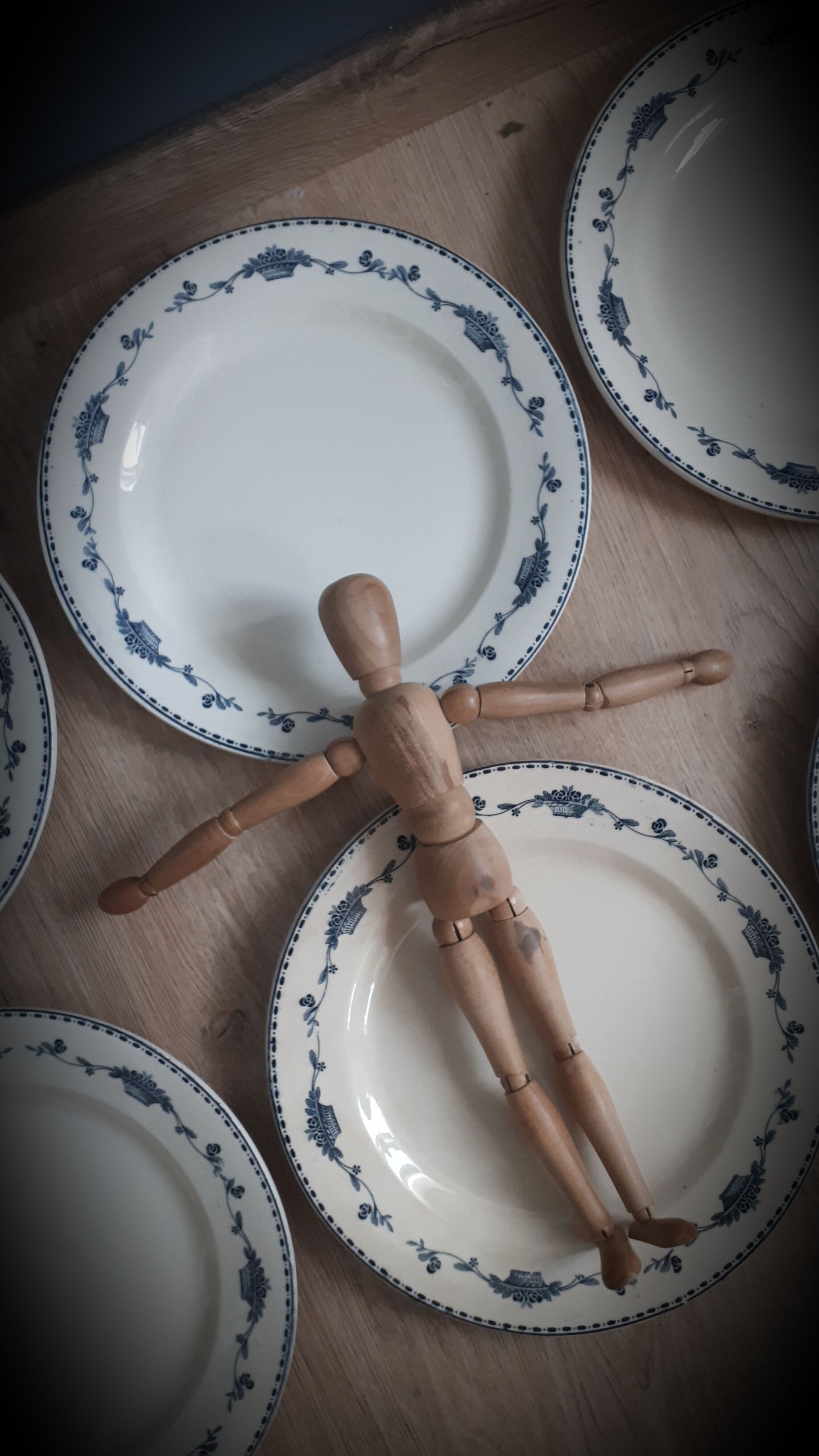 Set 6 flat plates EC Roger Salins