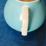 Two-tone ceramic teapot