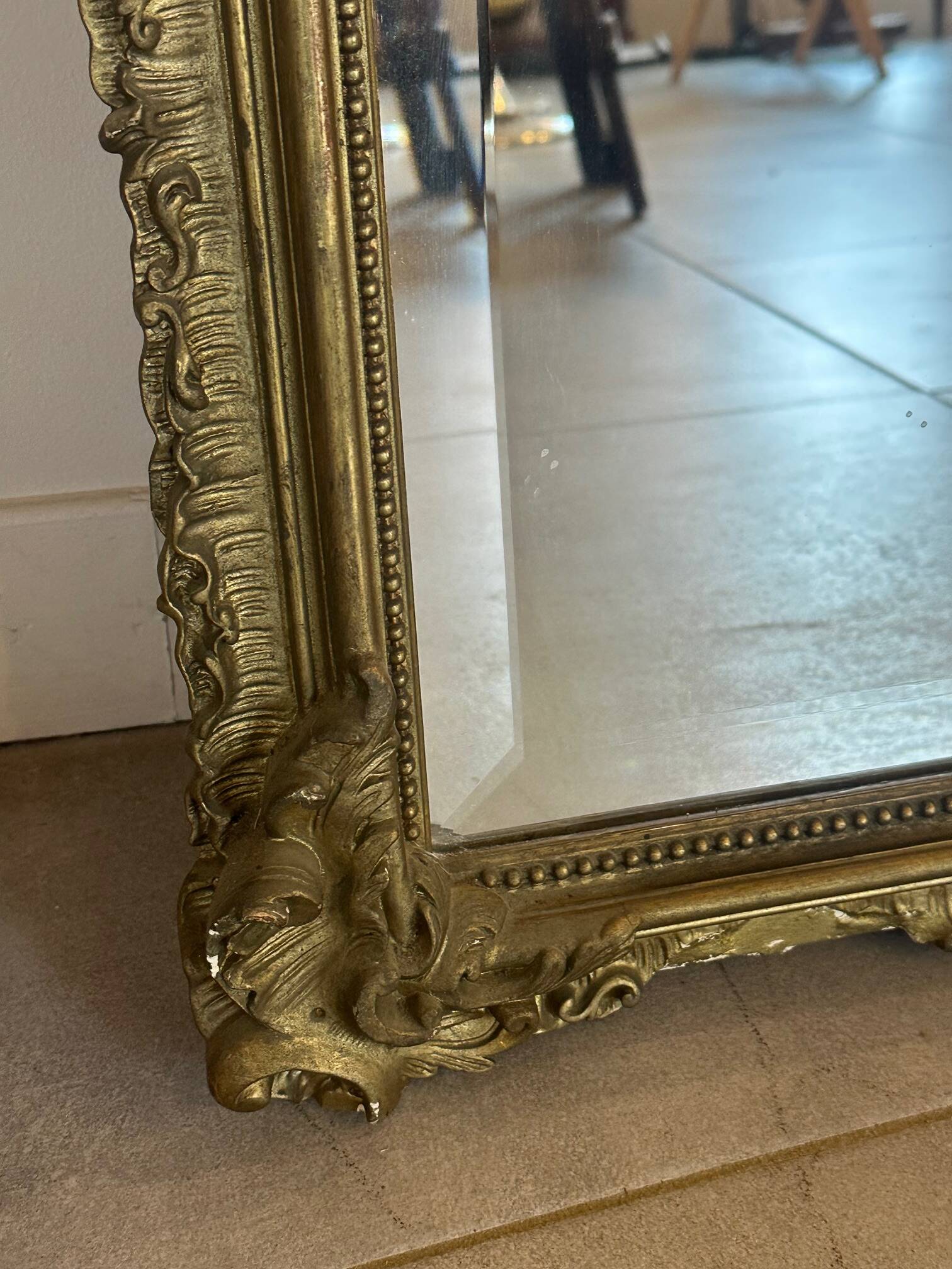 Antique mirror, circa 1900