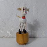 Ancien jouet en bois wakouwa