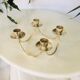 Danish chandelier in silver metal signed