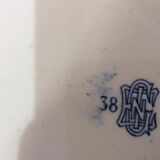 Plat ancien Faïence de Gien