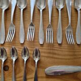 Apollo 12-piece silver-plated cutlery set