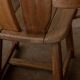 Brutalist Oak Armchair with Sculptural High Back by De Puydt, 1960s