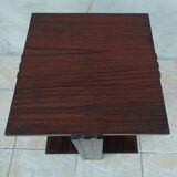 Art Deco side table in macassar ebony