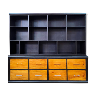 Library furniture of metier mercerie a etagere 2 bodies
