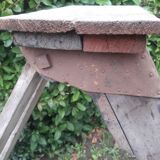 Artisan wooden ladder 6 steps