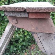 Artisan wooden ladder 6 steps