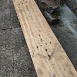 Beech farm bench