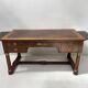 Empire style desk in mahogany and veneer, 19th century.