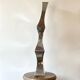 XXL “totem” vase / cast aluminum – 1980s
