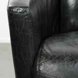 Amazing and unique cowhide aviator design bench, 2-seater