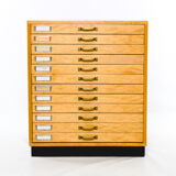 chest of drawers from eyeglasses shop, Germany, vintage, around 1960
