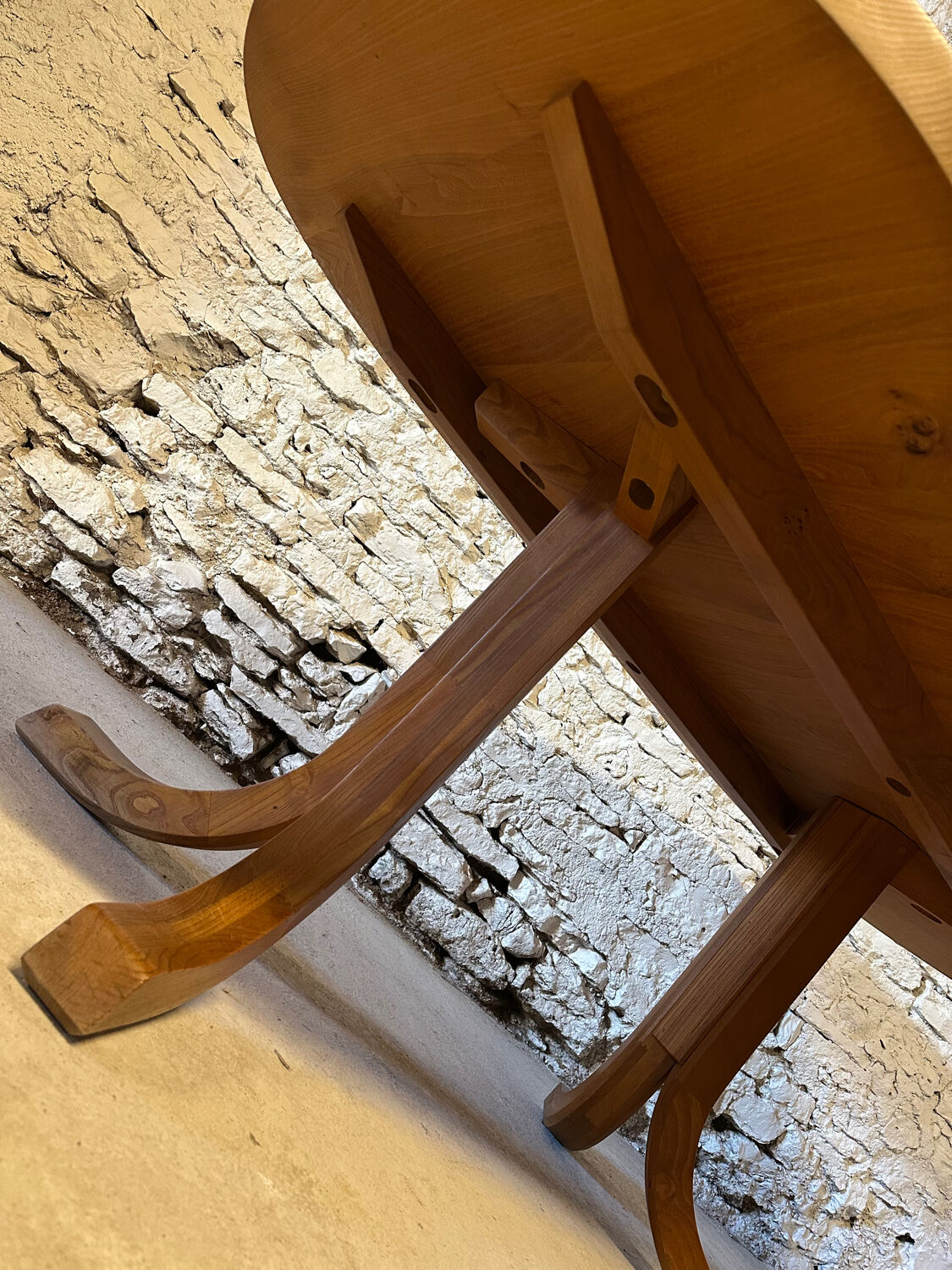 T40 dining table by Pierre Chapo