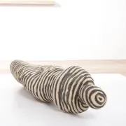 Andrea Dogterom ceramic sculpture women in stripes