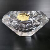 Cendrier vintage en cristal