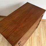 Teak chest of drawers
