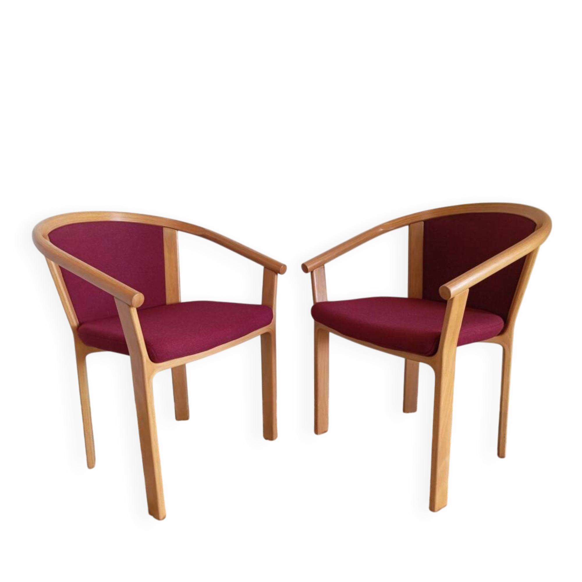Paire de fauteuils scandinaves Magnus Olesen, Danemark