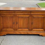 19th century Louis Philippe solid oak sideboard