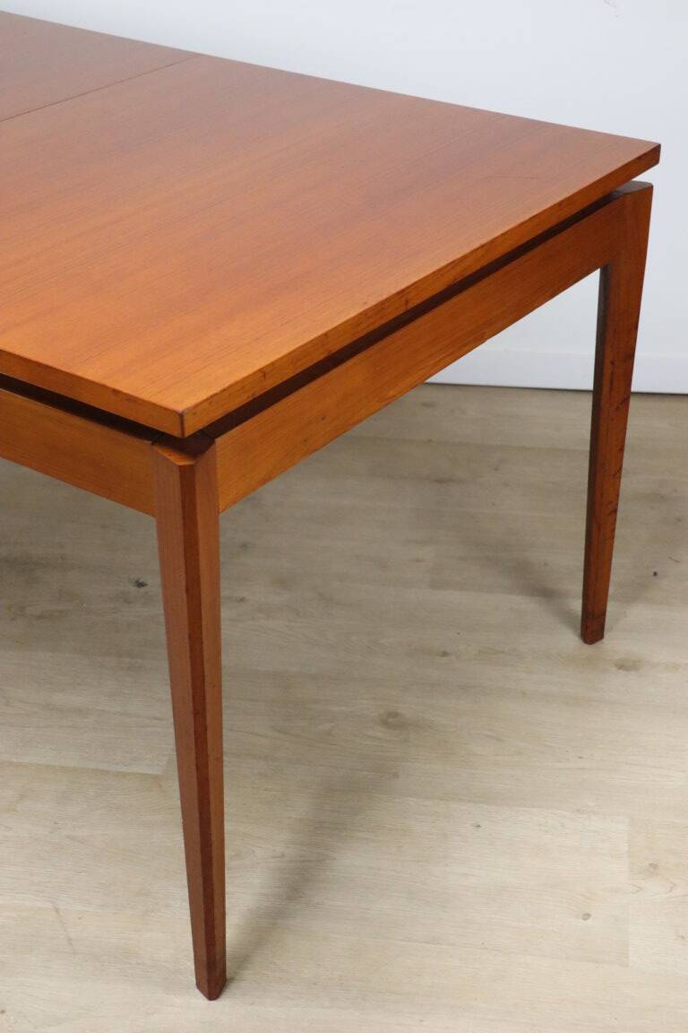 Vintage extendable teak dining table - 1960