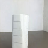 Original porcelain op art vase by Christa Galtz for Rosenthal Germany, 1970s