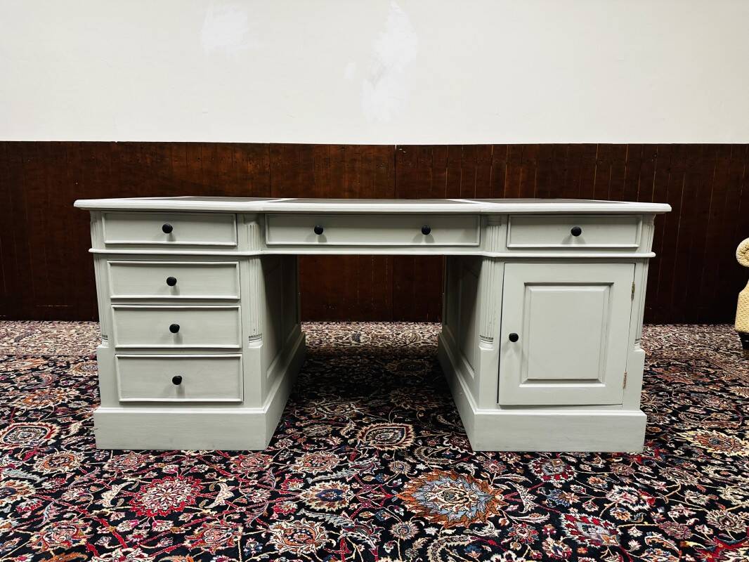 Classic English Grey Desk Partnerdesk