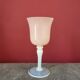 Opaline pink vase glass