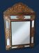 Napoleon III / Victorian style closed-frame mirror - Large format.