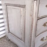 Commode galbée rococo Louis XV