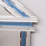 Grand miroir néoclassique vintage. Années 1970