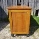 Former study office s22 of mobilor metal vert - vintage wood