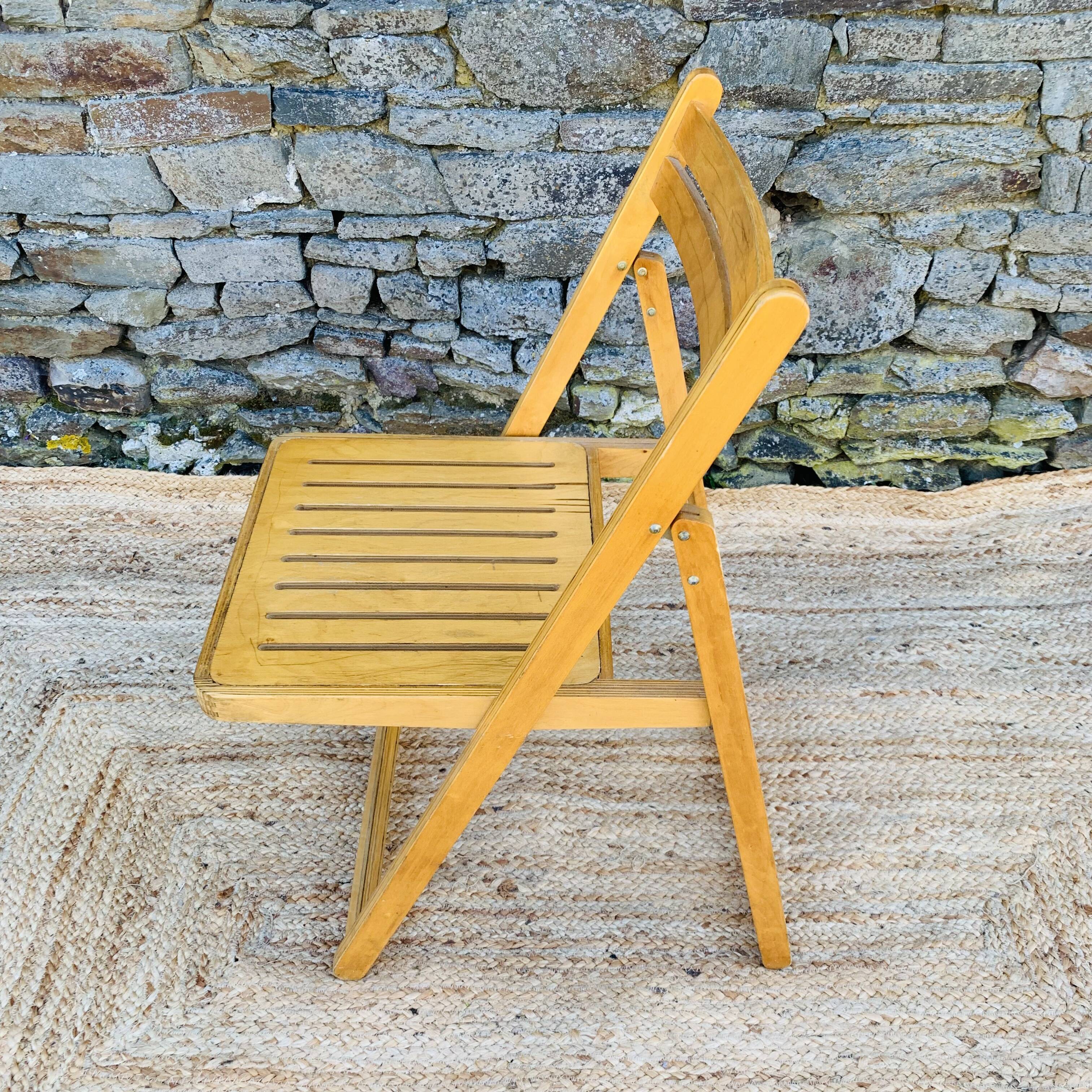 Vintage folding chair
