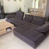 Sofa with daybed and bench