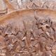 Important Monoxyle Panel, Bamoun Bas-Relief, Cameroon, Circa 1960